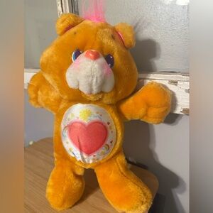 Vintage 1991 Kenner Care Bears Tenderheart Bear Plush 12”
